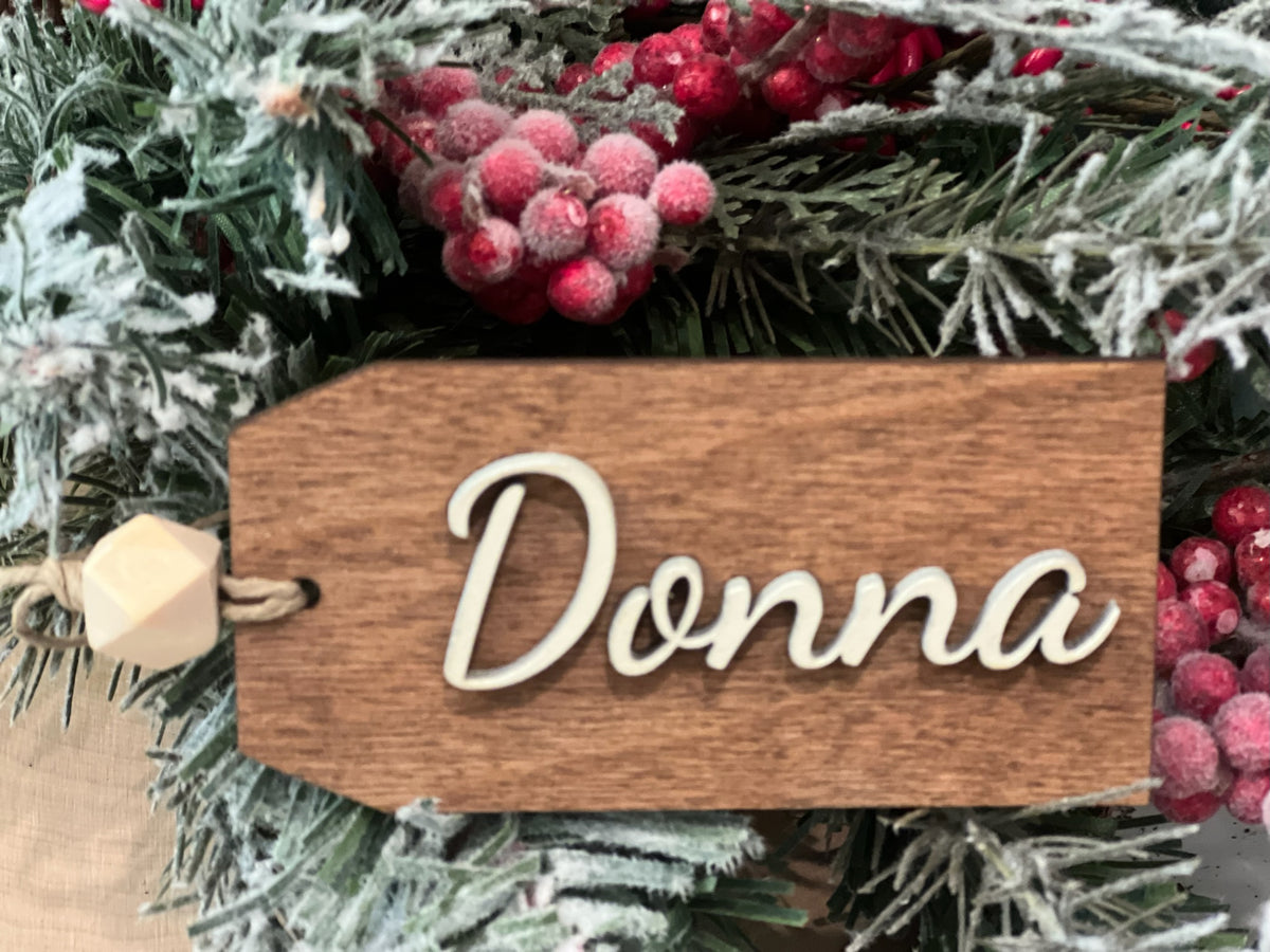 Custom Name Ornament