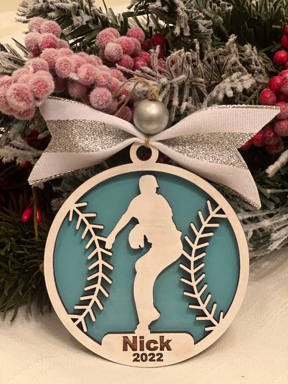 Baseball Ornament #4