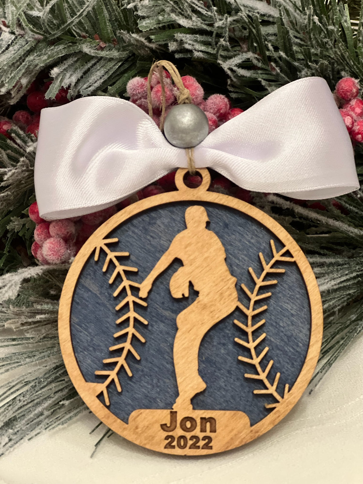 Baseball Ornament #4
