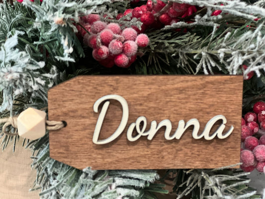 Custom Name Ornament