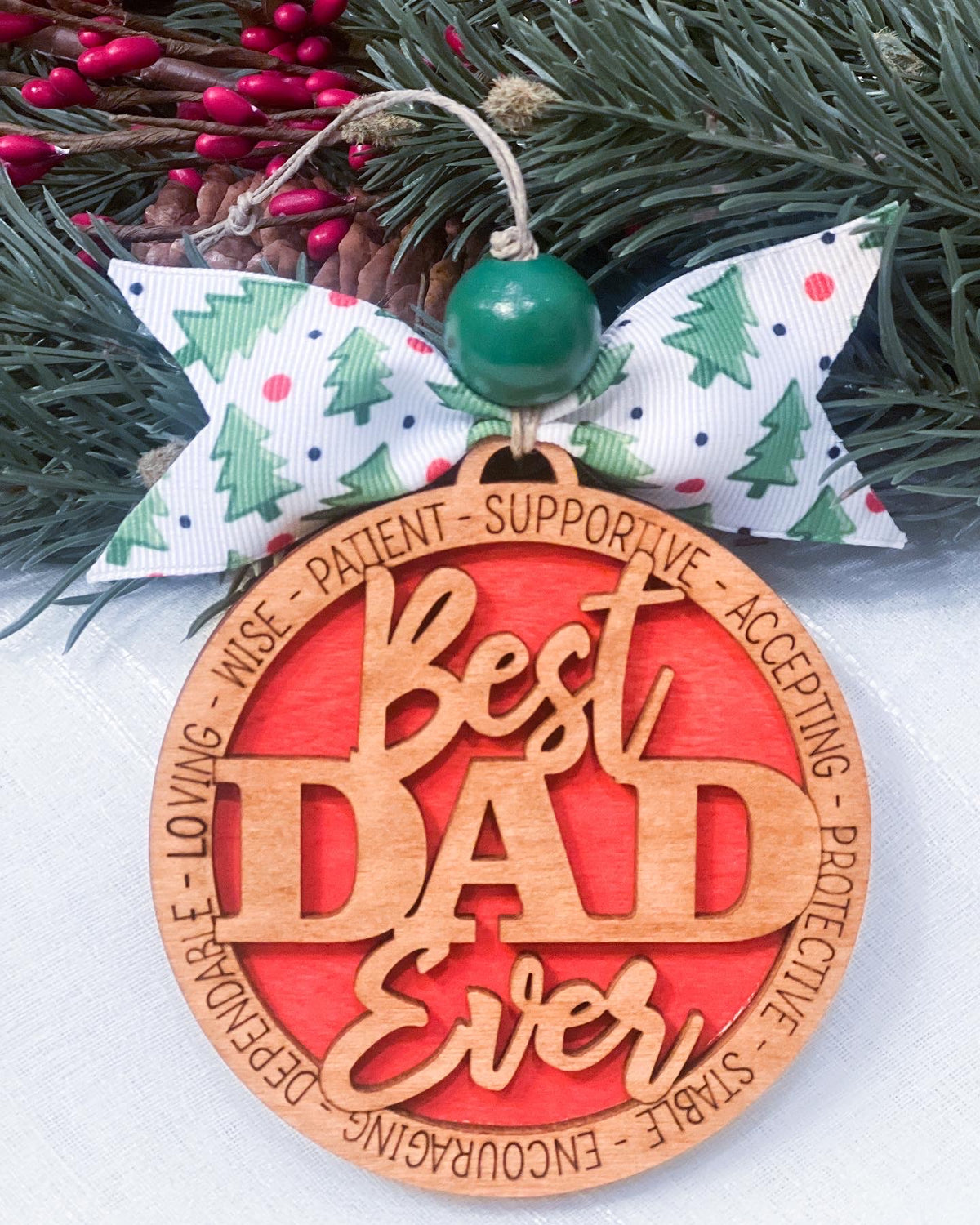 Best Dad Ever Ornament