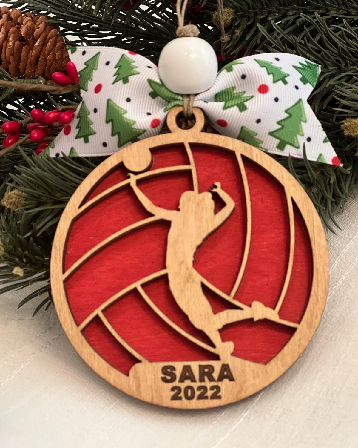 Volleyball Ornament #4