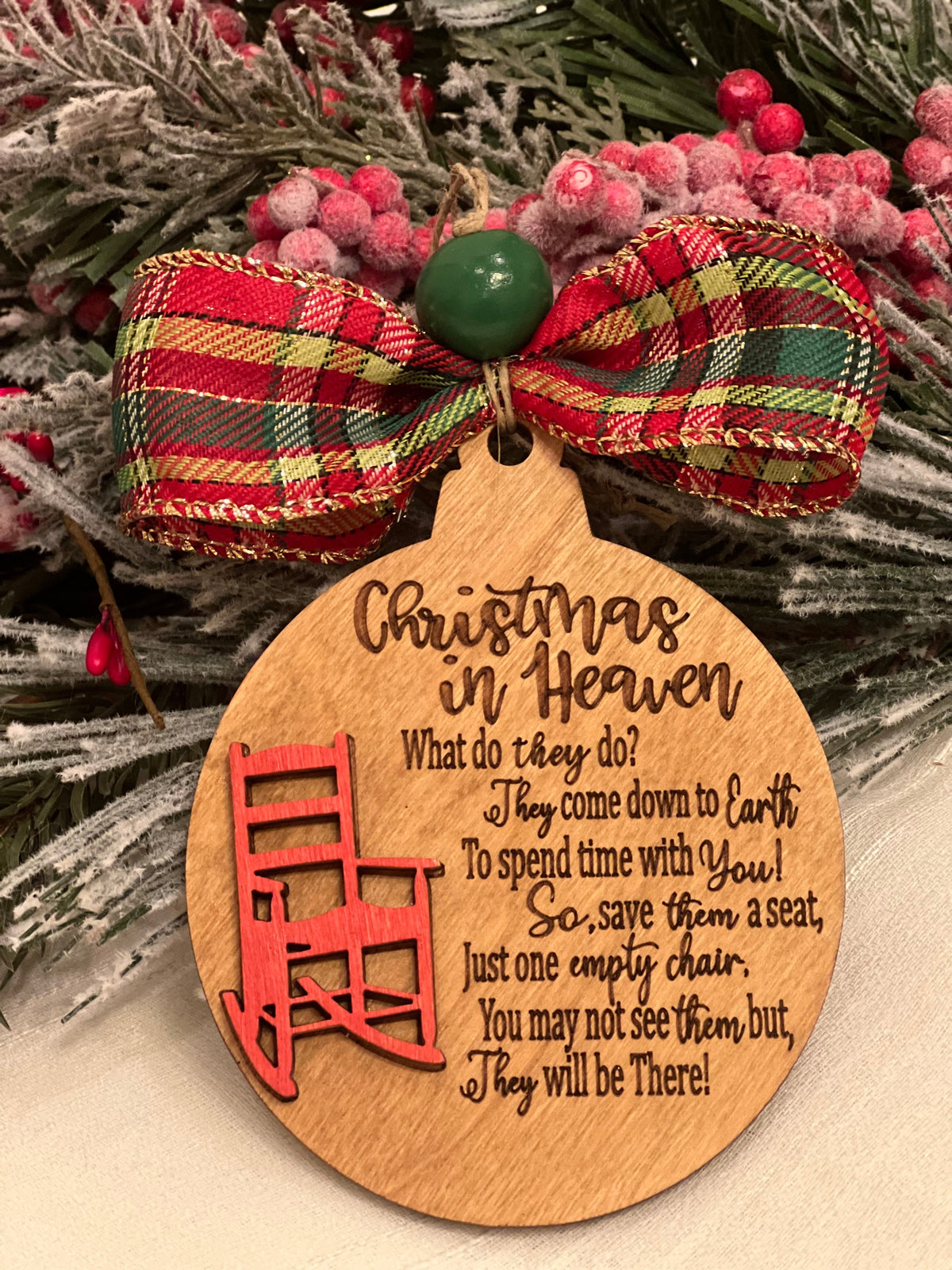 Heaven Rocking Chair ornament